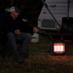 GASMATE CH203 PORTABLE BUTANE GAS CAMPING CAMP OUTDOOR TENT HEATER INCLUDES HOSE -Equipoutdoors BH2032 87892.1618909557.1280.1280