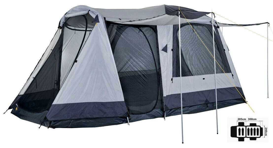 OZTRAIL CHALET 4V DOME FAMILY TENT (SLEEPS 6) 1 OZTRAIL CHALET 4V DOME FAMILY TENT (SLEEPS 6)