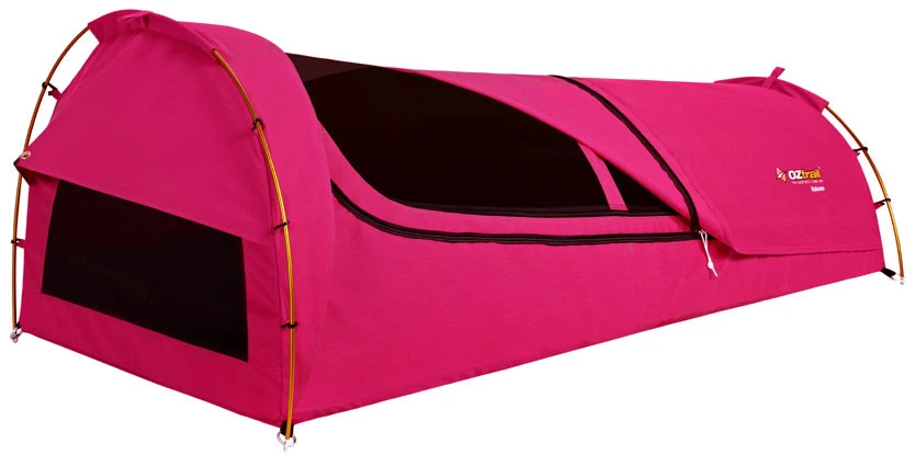 (SALES PROMOTION) OZTRAIL MITCHELL KING SINGLE CANVAS ( PINK ) DOME SWAG 1 (SALES PROMOTION) OZTRAIL MITCHELL KING SINGLE CANVAS ( PINK ) DOME SWAG