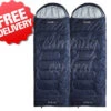 Caribee Glacial Bay Twin Duo Jumbo Sleeping Bag 0 Cel.