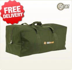 OZtrail Canvas Duffle Luggage Bag X-Large Overnight