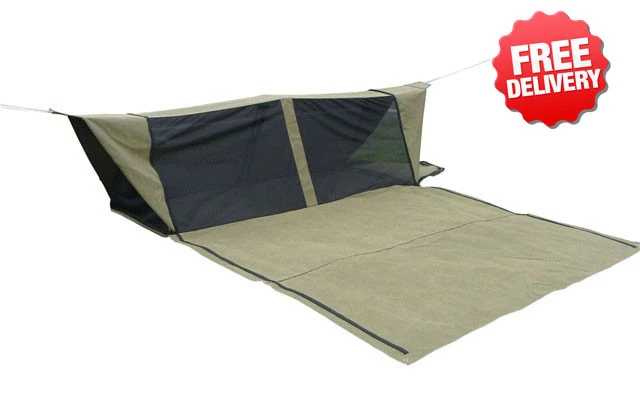 Onland Daintree A Frame King Single Deluxe Canvas Swag 1 Onland Daintree A Frame King Single Deluxe Canvas Swag