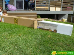 OZtrail (RED) Deluxe Gazebo Marquee Stall Stand 3 X 3 Metres -Equipoutdoors P1000196 04786.1395100141.1280.1280