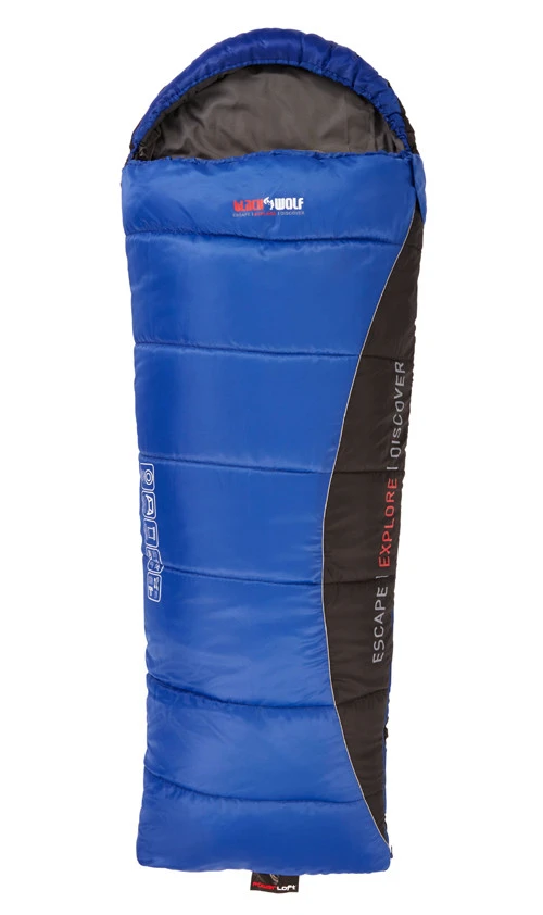 Black Wolf Eskimo 250 Sleeping Bag (-0 Cel) Blue 1 Black Wolf Eskimo 250 Sleeping Bag (-0 Cel) Blue