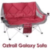 (SALES PROMOTION) OZTRAIL GALAXY SOFA (DOUBLE MOON CHAIR) ARMS PICNIC CAMP OUTDOOR SEAT PORTABLE