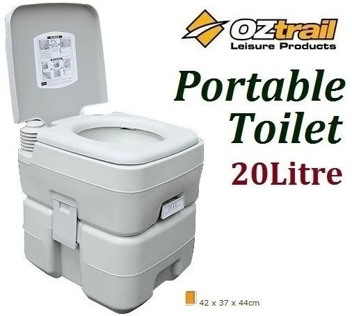 OZTRAIL PORTABLE (20 LITRE) CAMP CAMPING OUTDOOR TOILET POP UP PRIVACY ENSUITE 2 OZTRAIL PORTABLE (20 LITRE) CAMP CAMPING OUTDOOR TOILET POP UP PRIVACY ENSUITE - Image 2