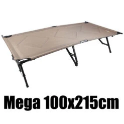 OZTRAIL MEGA PADDED 215x100cm Steel Stretcher Camp Bed Camping Mat