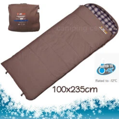 OZtrail Cotton Canvas Swag -12 C. Mega Sleeping Bag