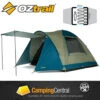 OZtrail Tasman 6V Dome Family 6 Person Man Tent