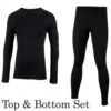 Thermal Polypropylene Underwear - Top & Bottom Long Johns Set