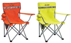 2 X Oztrail Tradie High Visibility Hi Viz Camping Picnic Safety Chair
