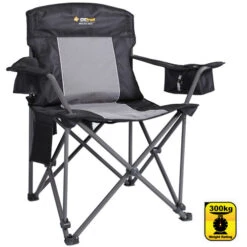 SOLD OUT OZtrail ZEUS (300kg Rating) Foldable Portable Picnic / Camping Chair